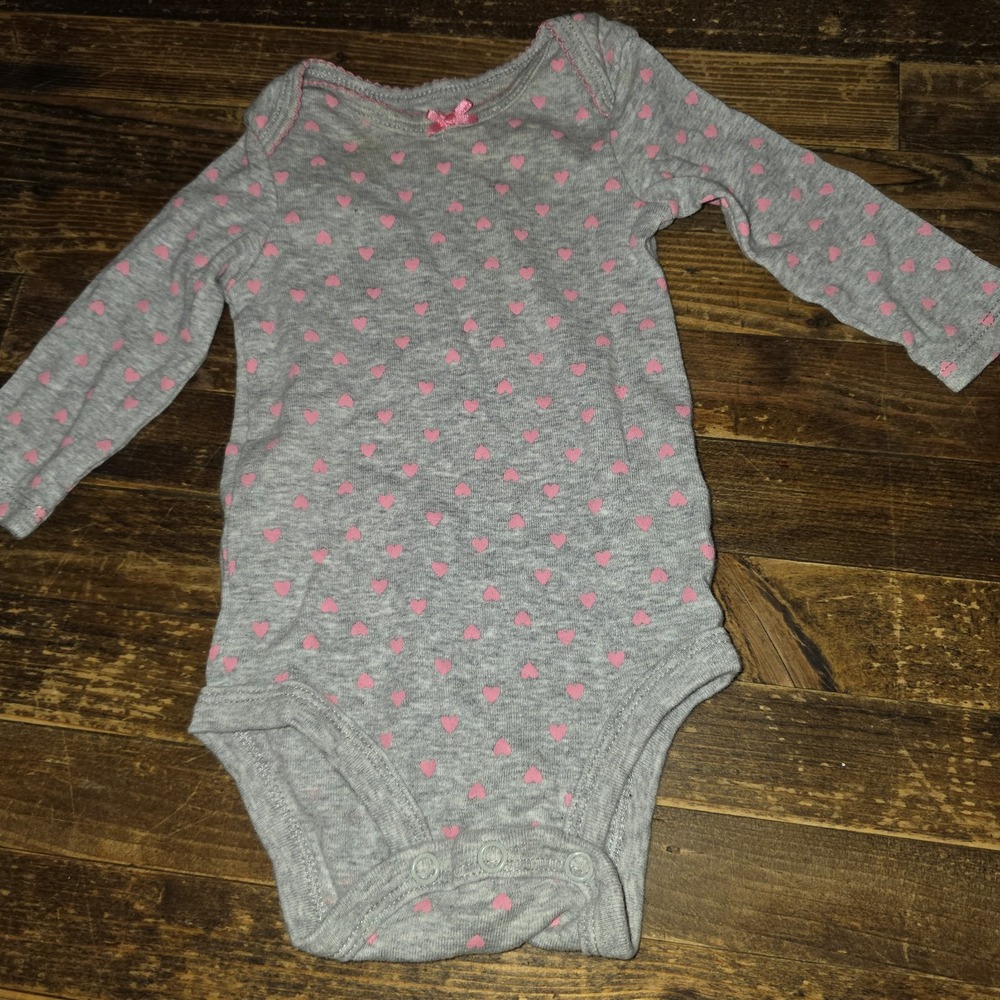 Baby Girl 0-3 Mo Bundle 16 pc Lot Newborn Bodysuits Pants Outfits Dress Bundle - Picture 9 of 11